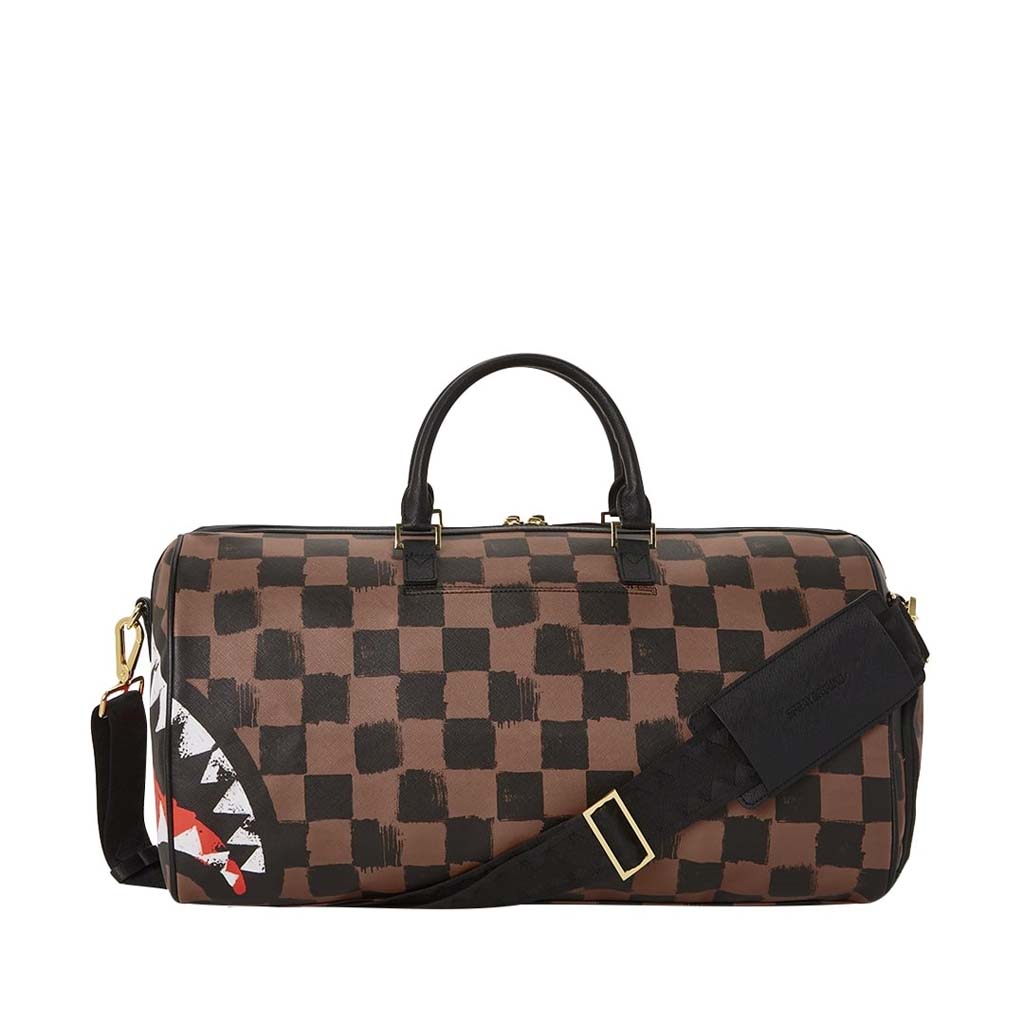 Sprayground Sharks In Paris Painted Duffle
